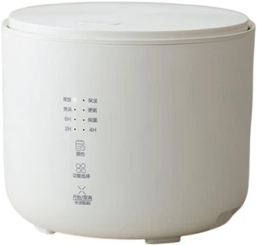 Рисоварка Olayks Instant Mini для домашнего использования, на 2-3 персоны, с керамической внутренней кастрюлей, многофункциональная антипригарная кастрюля для приготовления риса, каши и супа, умная рисоварка на дровах OLK-20C