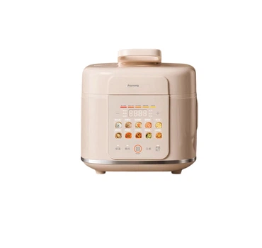 Електрична скороварка Joyoung 3L No-Pressure Series, маленький розмір Mini для 1-3 осіб, домашнє використання, розумне резервування, 0-покриття, внутрішня каструля з нержавіючої сталі 316, електрична рисоварка, плита високого тиску, 30Z3