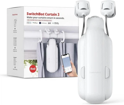 Умный привод для штор SwitchBot Curtain 3 (Rod)