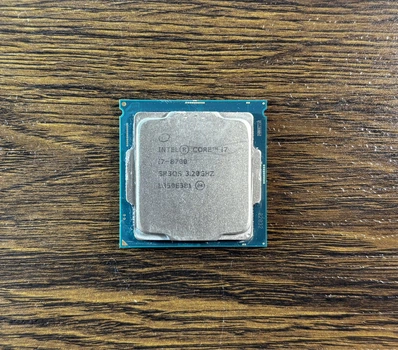 Процессор Intel Core i7-8700 6 ядер 12 потоков LGA1151 до 4.6 ГГц б/у