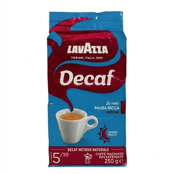 Кофе молотый Lavazza Dek Intenso молотый, 250 г