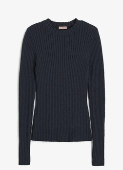 Светр H&M 18219 Темний синій M (1207)