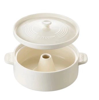 Кастрюля Buydeem керамическая 20 см Lotus White
