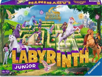 Настільна гра Ravensburger Labyrinth Junior Unicorn Academy 252138 (4005556252138)