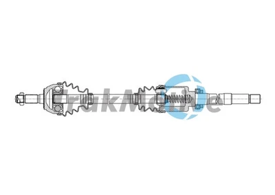 Приводной вал в сборе PEUGEOT 205, CITROËN C15, TRAKMOTIVE (301215)