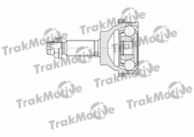 ШРУС в сборе, комплект Hyundai Trajet, TRAKMOTIVE (400680)