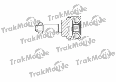 ШРУС наружный с ABS 19/23 зуб. Suzuki Ignis, TRAKMOTIVE (400607)