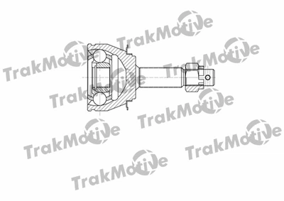 ШРУС в сборе, комплект Daewoo Tico, TRAKMOTIVE (400639)