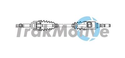 Полуось левая Renault Kangoo, TRAKMOTIVE (301893)