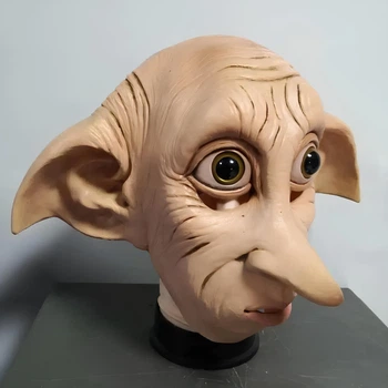Маска Доббі з кінофільму Гаррі Поттер. Гумова маска Dobby. Маска Доббі для дорослого. Dobby Mask