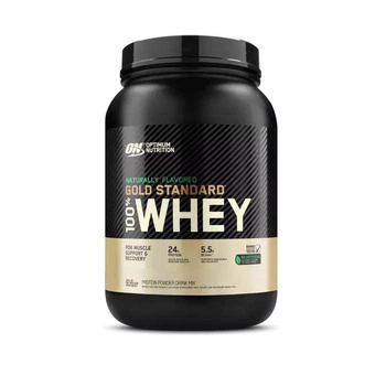 Протеин сывороточный Optimum Nutrition Naturally Flavored Gold Standard 100% Whey, 860 грамм - Ваниль