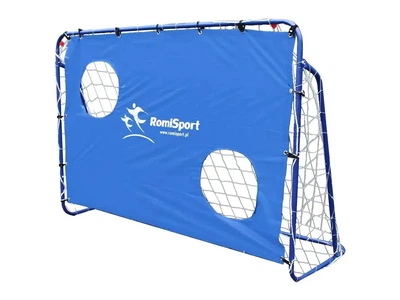 Ворота тренувальні для точності RomiSport, 213 × 152 см, сині