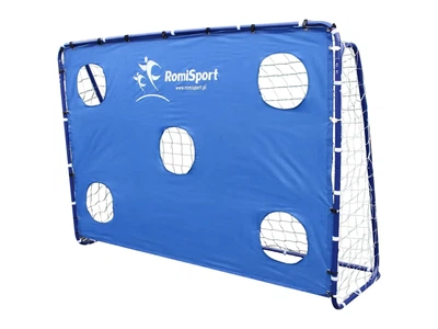 Ворота для тренування точності RomiSport 240 х 170 см, сині