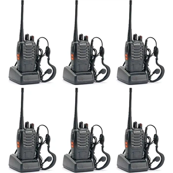 Портативная рация Baofeng BF-888S Six Pack комплект 6 шт (2200000758996)