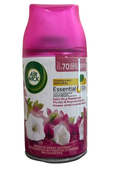 Змінний балон до автоматичного аерозольного освіжувача повітря Air Wick Freshmatic гладкий атлас та місячна лілія, 250 мл