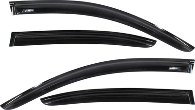Ветровики Skoda Octavia A5 с10 г.в. хэтчбек клеящие (HIC) (SK02)