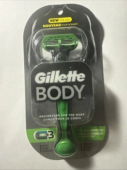 Чоловіча одноразова бритва для тіла Gillette Body Razor з трьома лезами