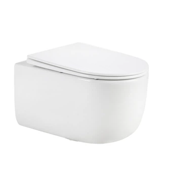 Унитаз подвесной Qtap Taurus Ultra Quiet 515×360×350 мм, White, с сиденьем Slim Duroplast / Soft-close / Quick