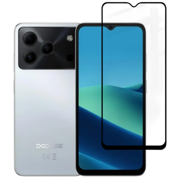 Защитное стекло Fiji Premium для Doogee Note 56 / Note 56 Pro / Note 56 Plus полная проклейка Anti-Static черный