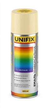Емаль акрилова універсальна RAL 1024 Койот матовий 400 мл (UNIFIX)