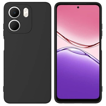 Чехол Fiji Full Soft Premium для Oppo A5x (CPH2725) противоударный бампер с микрофиброй Black