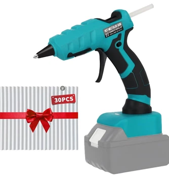 Аккумуляторный клеевой пистолет NL227C для Makita 18V/20V, 50W, со стержнями 7×150 мм