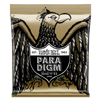 Струни для акустичної гітари 11-52 Ernie Ball Inc. P02088