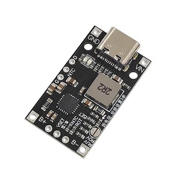 Зарядный модуль 2S/3S Li-ion с балансиром (Type-C QC, 15W, повышающий)