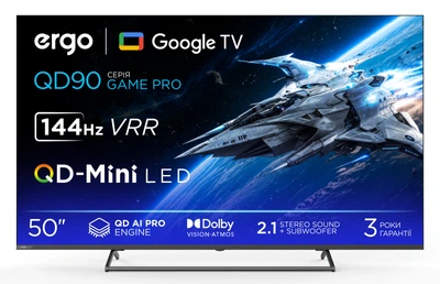 Телевізор ERGO 50MQD90 Game PRO (7239951)