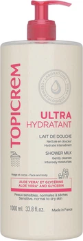 Mleczko pod prysznic Topicrem Ultra Hydratant nawilżające 1000 ml (3700281705652)