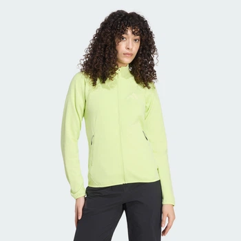 Женская флисовая куртка Terrex Xperior CLIMAWARM+ Ventknit adidas KH4626 (M) желтый (4069996770270)