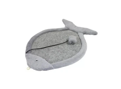 Кігтеточка - килимок Lucky Pet "Карась", тканинний, 30х44 см