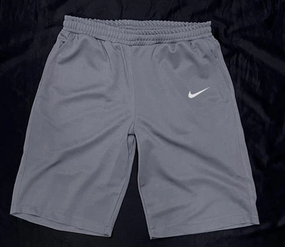 Мужские шорты Kukuruza Nike серые спортивные повседневные летние базовые удобные стильные трикотажные для мужчин и парней/3XL