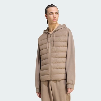 Чоловіча куртка Essentials CLIMAWARM Hybrid Down Hooded adidas KF2690 (2XL) бежевий (4069988639677)