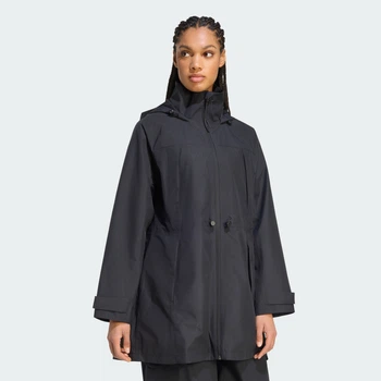 Женская парка CITY RAIN adidas KG1531 (M) черный (4068805128097)