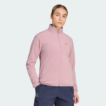 Жіноча куртка Terrex Multi Essentials Full Zip Fleece adidas KY9857 (M) фіолетовий (4069996621114)