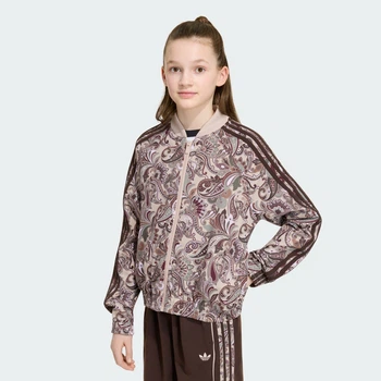 Олимпийка SST LOOSE CROPPED PAISLEY adidas KU9719 (140) Разноцветный (4069993656515)