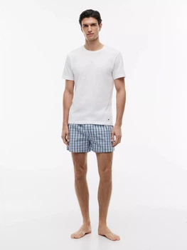 Пижама (футболка + шорты) мужская хлопковая Tommy Hilfiger 646437071 XL Белый/Голубой (1161418978)