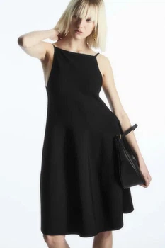 Сукня жіночча COS square-neck knitted mini dress 1158638001 XS Чорний