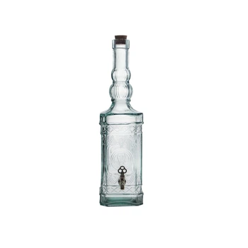 Бутылка с пробкой и краником miguelete 47х15см 2,9л стекло прозрачный Vidrios san miguel (541#5031g)