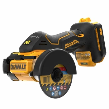 Пила дисковая бесщеточная DeWALT 18 В XR Li-Ion диск 76 мм 20000 об/мин без АКБ и ЗУ DCS438N-XJ