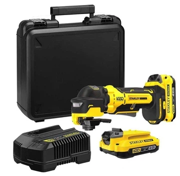 Реноватор аккумуляторный бесщеточный STANLEY FatMax 20 В ход 3.2 мм 0-19000 об/мин 2 АКБ 2 А·ч кейс SFMCE510D2K-QW