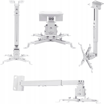 Стельове кріплення Zenwire 4in1 43-65 см 25 кг White (5904507529277)