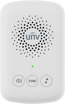 Бездротовий дверний дзвінок Uniview ED-R1 White (6937096354646)