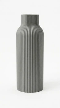 Интерьерная ваза "Fluted Bottle" 5 х 5 з 15 см