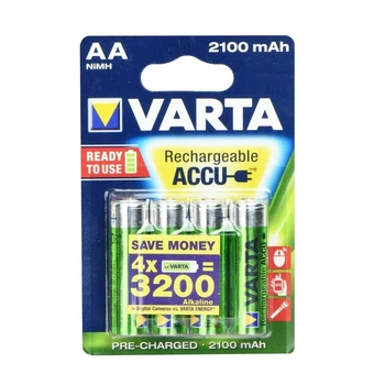 Акумулятор Varta AA 2100 мАг 4 шт (BAT0253)