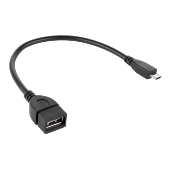 Кабель USB A-Micro USB OTG 15см Cabletech