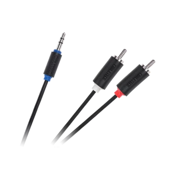 Кабель Jack 3.5 мм - 2RCA 1.0м Cabletech Standard (KPO3952-1)