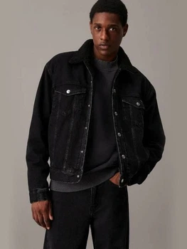 Джинсовая куртка мужская Calvin Klein 784943696 2XL Черная (1161482033)