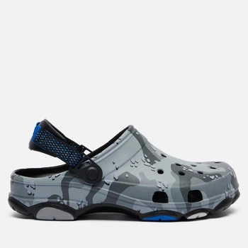 Чоловічі крокси Crocs Classic All Terrain Desert Camo Clog Black Gray 41-42